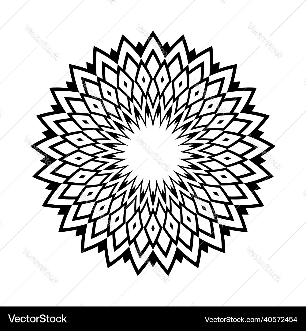 Circle pattern Circle pattern vector image