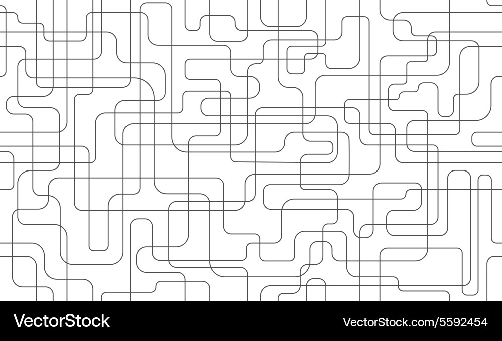 Geometric Network Pattern Vector Image
