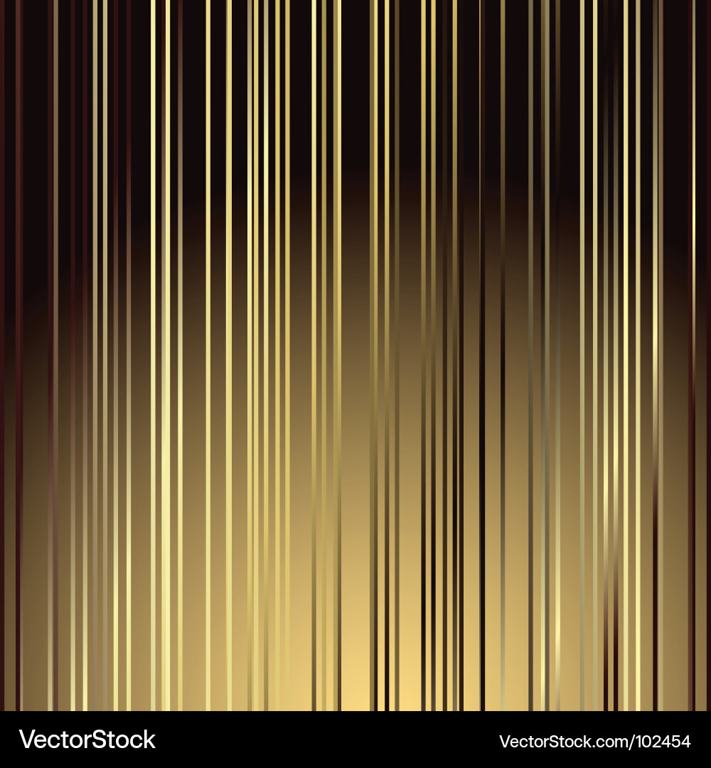 Gold Striped Texture Background Vector Image
