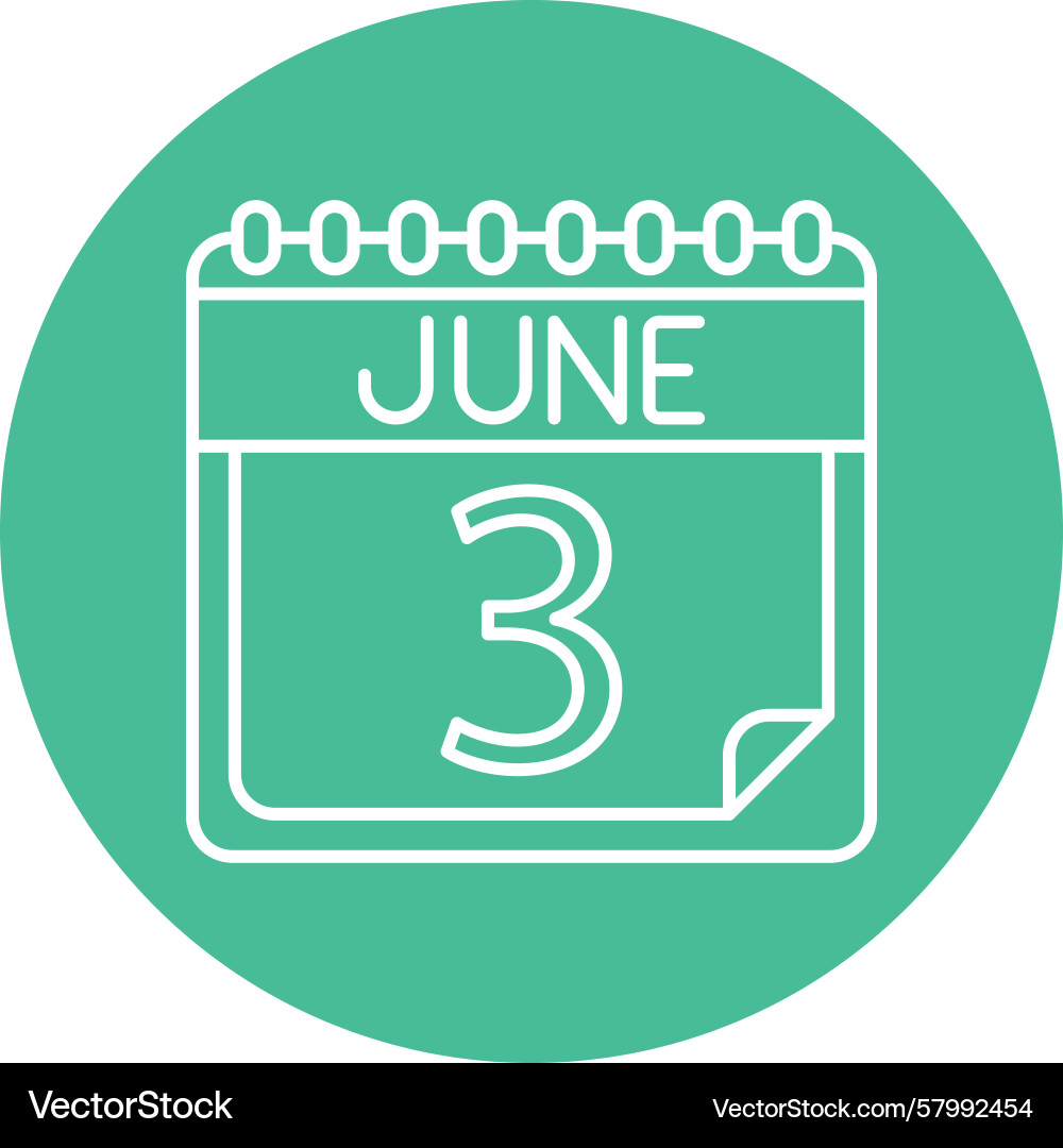 June line multi circle Vector Image