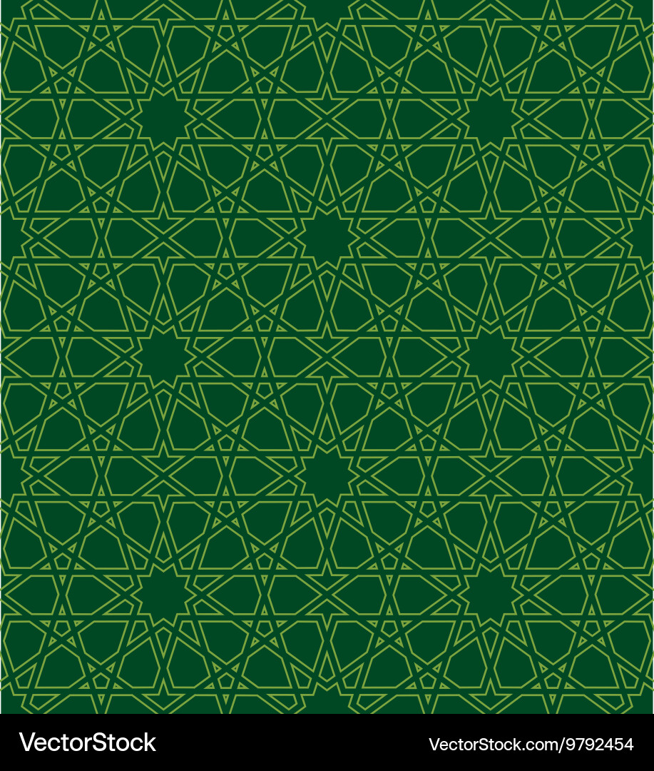 Seamless geometric pattern repeating background vector image