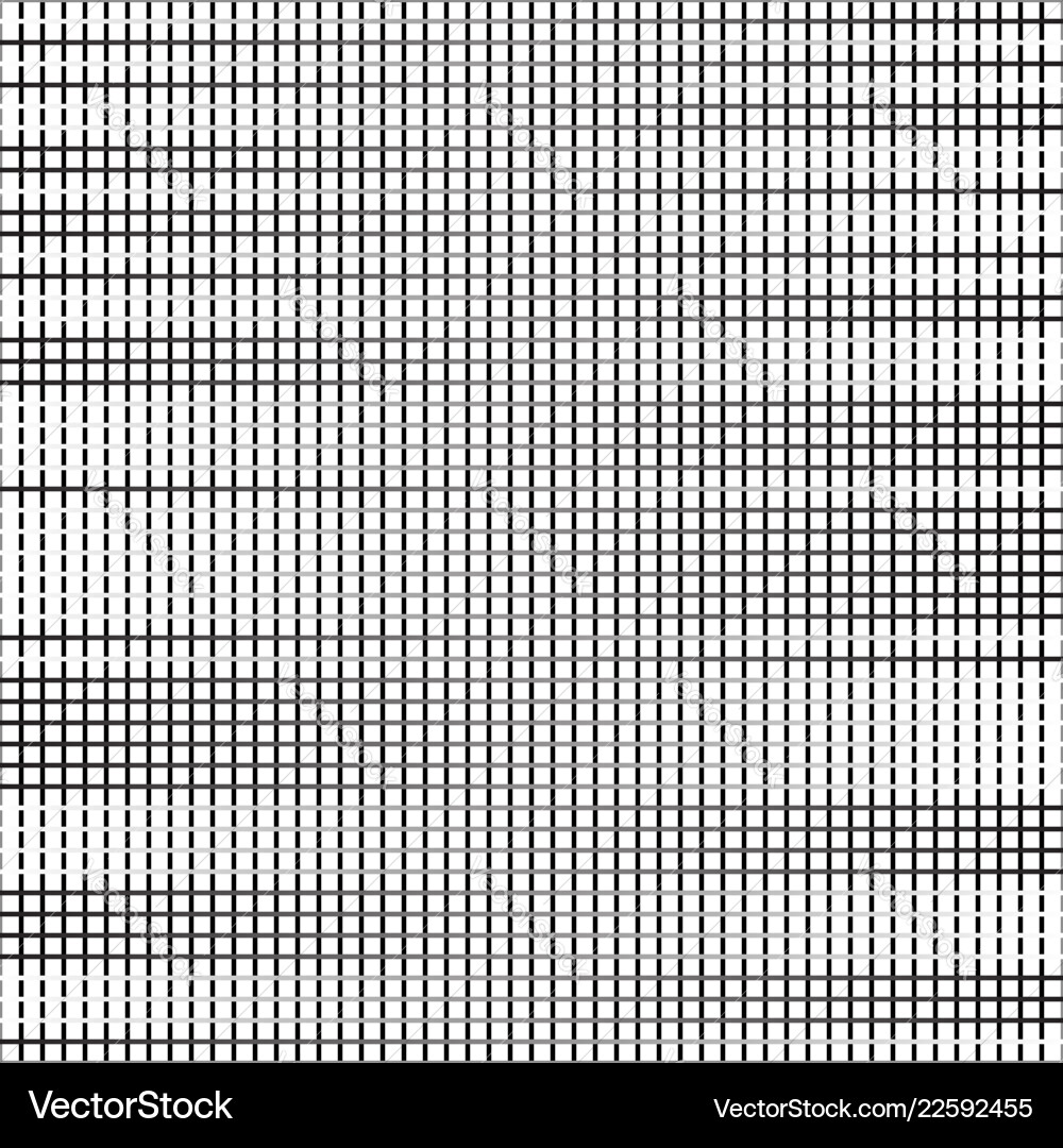 Grid mesh pattern seamlessly repeatable grayscale Vector Image