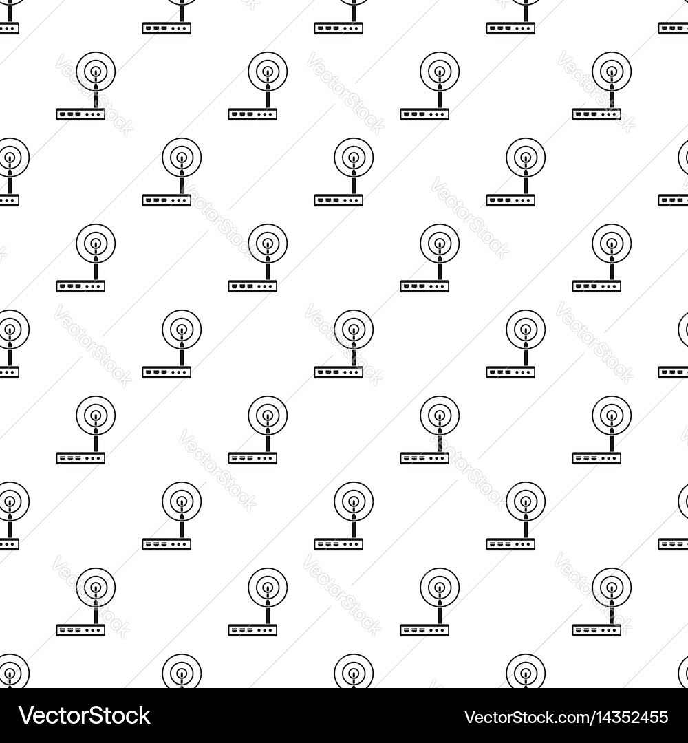 Monitor chip pattern Vector Image