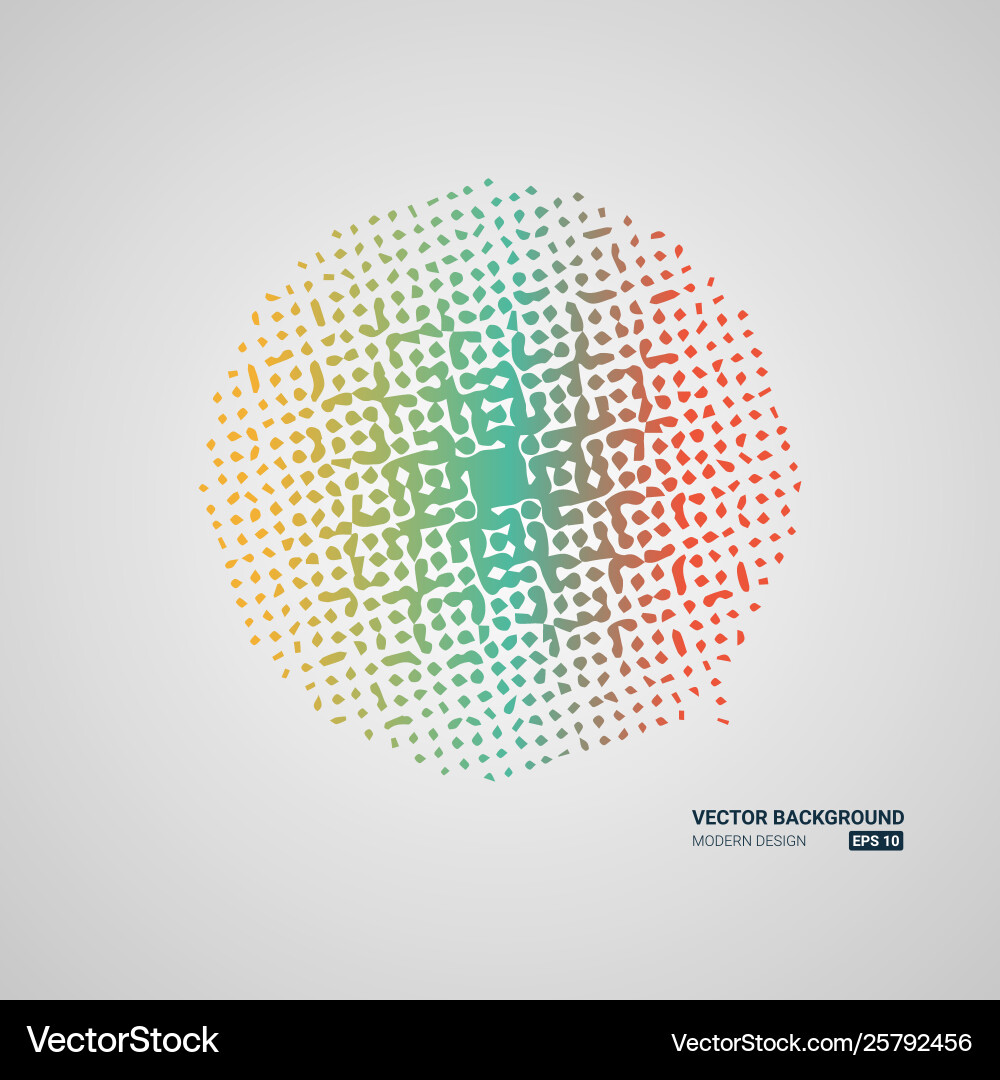 Abstract shape design universal modern Abstract shape design universal modern vector image