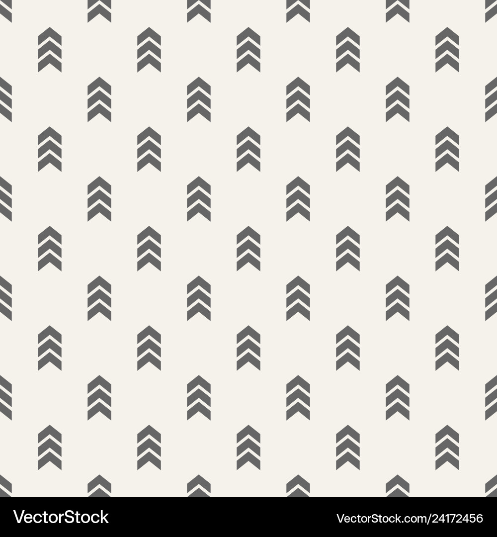 Arrow Pattern - Minimalist Geometry vector image