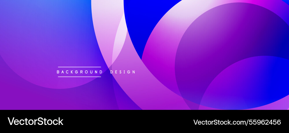 Background design with overlapping circular Background design with overlapping circular Vector Image