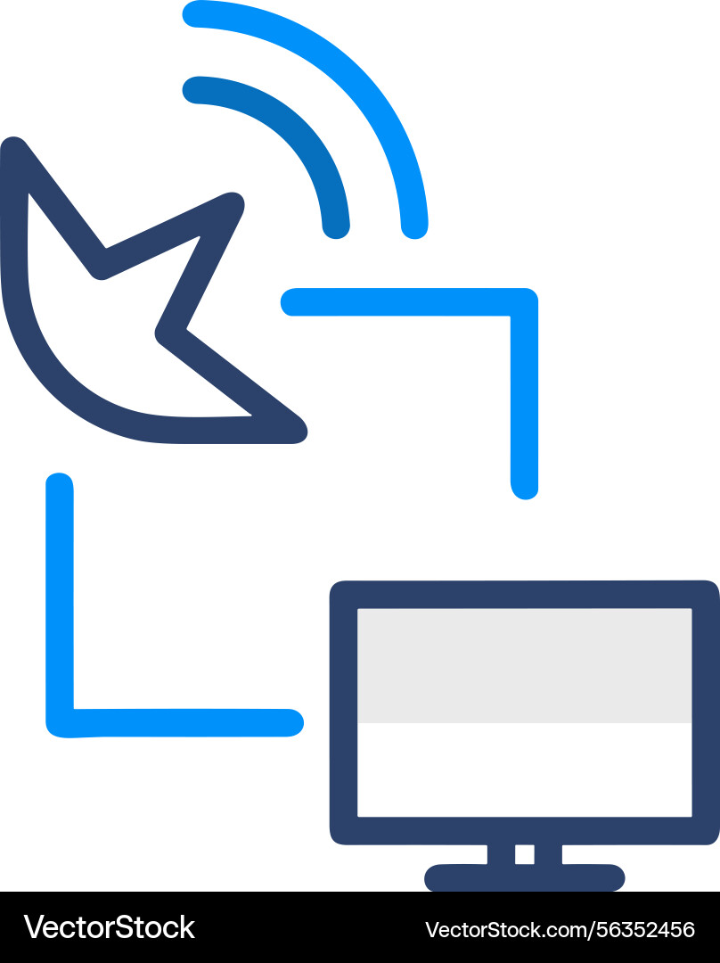 Computer icon symbol image Computer icon symbol image Vector Image