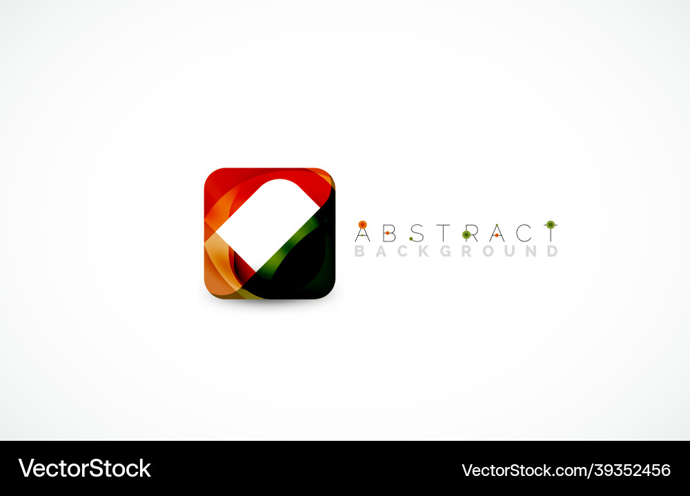 Minimal background abstract square shape Minimal background abstract square shape vector image