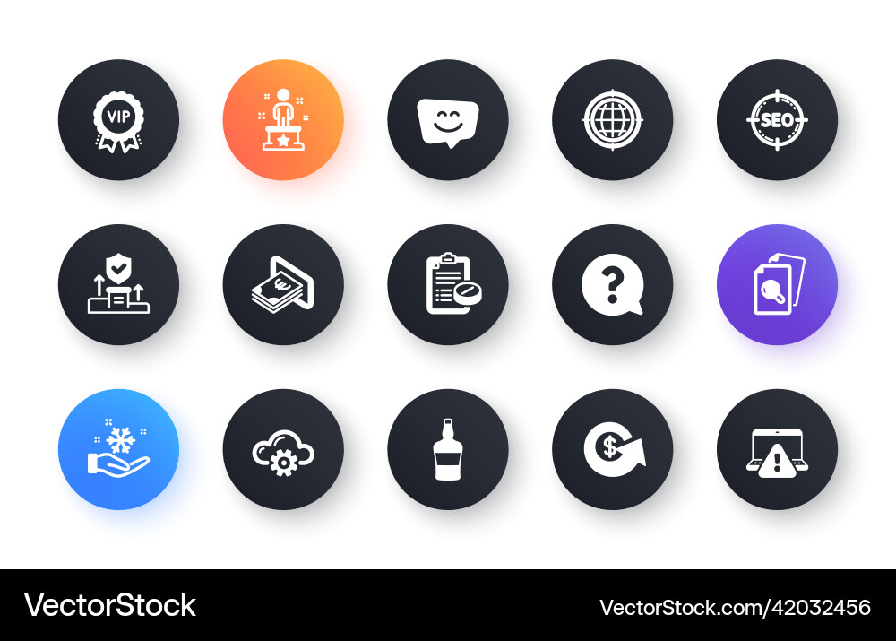 Minimal set of scotch bottle cloud computing Minimal set of scotch bottle cloud computing Vector Image