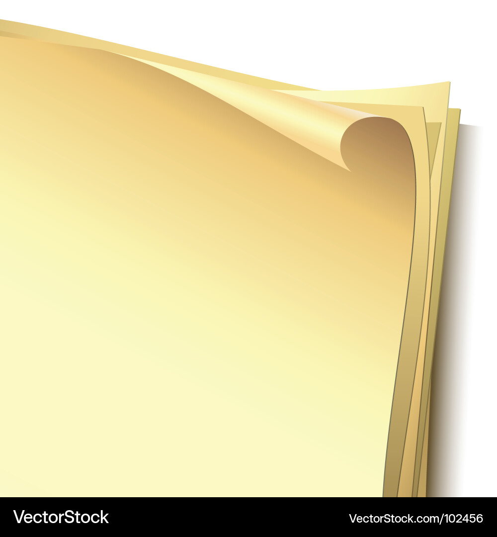 Paper Sheets Collection Vector Image