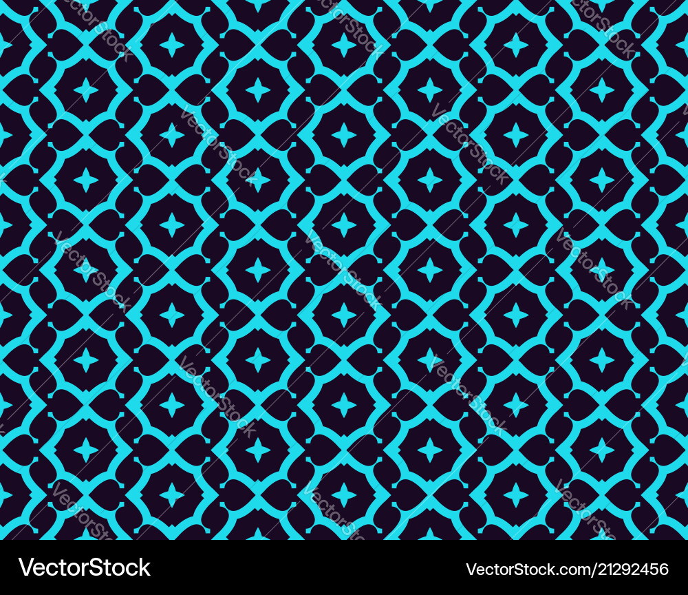 Seamless pattern ornament of lines and curls vector image