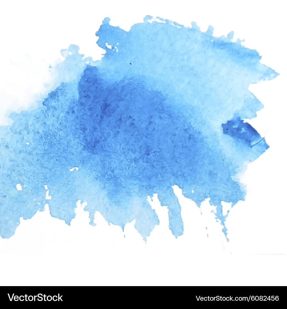 Watercolor Splash Spot Vector Image