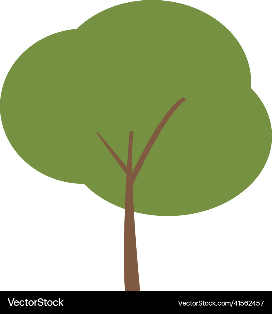 Grün Baum Ikone Sommersaison Symbol eco Grün Baum Ikone Sommersaison Symbol eco vektorbild