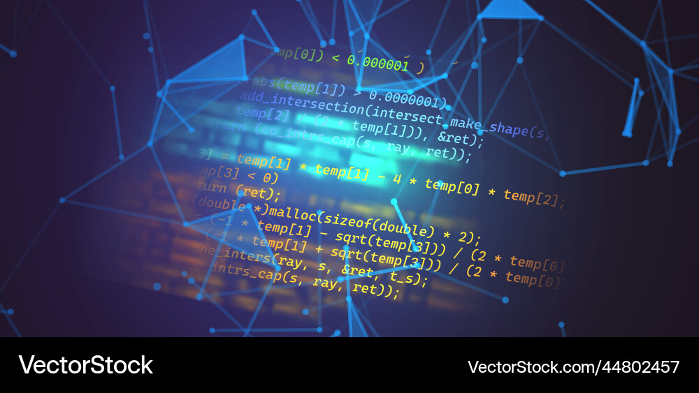 Programmierung futuristischer Cyberspace mit Binärcode Programmierung futuristischer Cyberspace mit Binärcode vektorbild