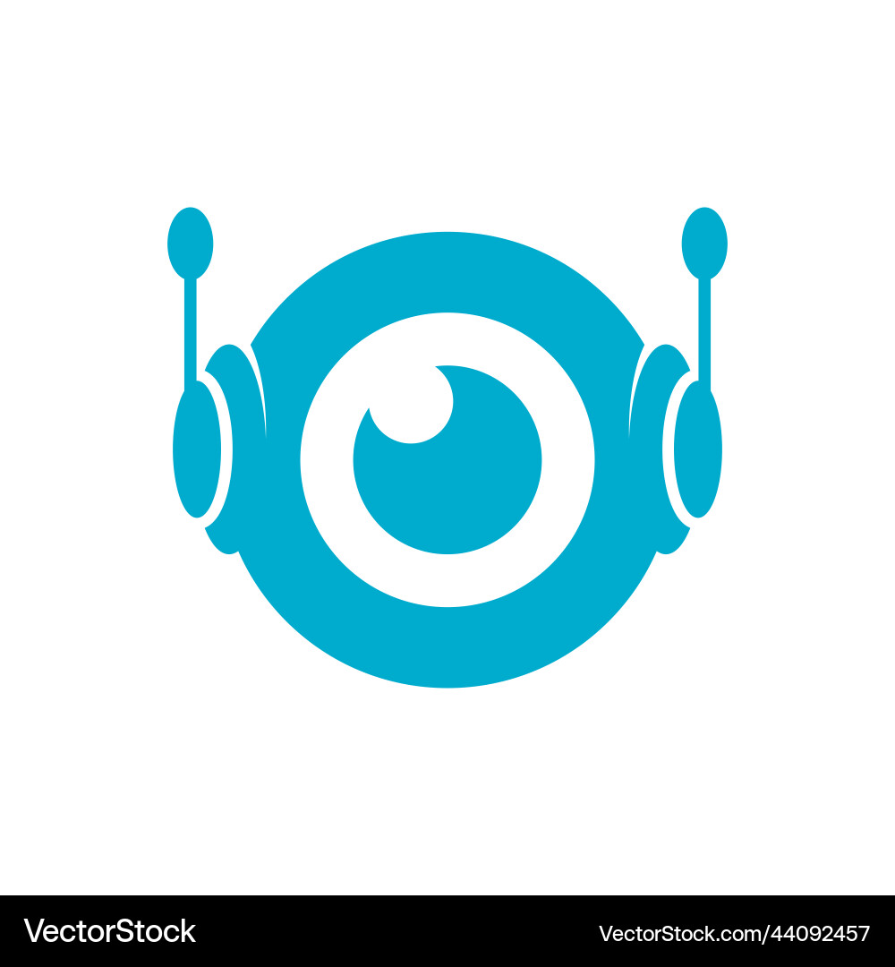 Robot Icon - AI Assistant Vector Image