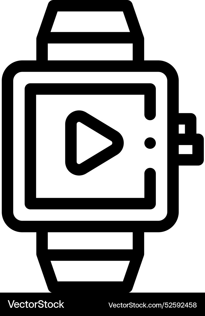 Computer icon thin linear style design isolated Computer icon thin linear style design isolated Vector Image
