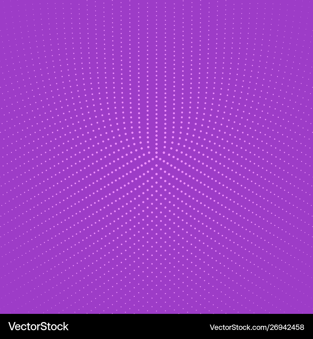 Monochrome halftone abstract round dot pattern vector image