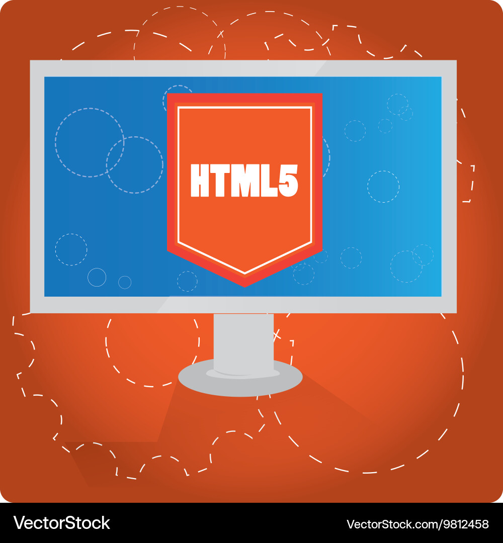 Programming language vector image