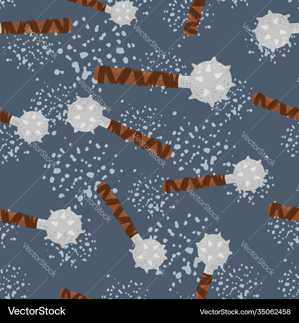 Seamless random pattern in pastel palette Vector Image