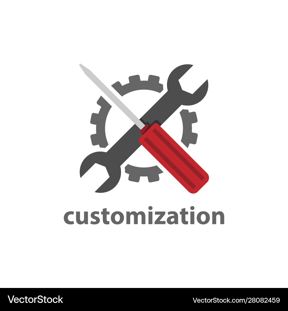 Flat design website custom page icon element Vector Image