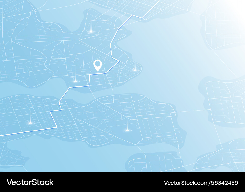 Gps tracking map abstract isometric location Gps tracking map abstract isometric location vector image