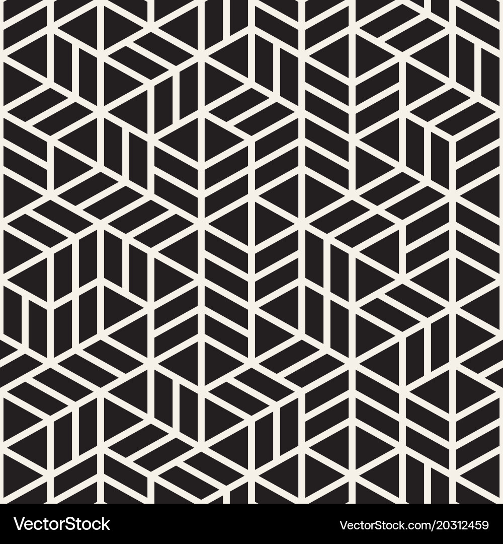 Modern Hexagonal Grid Pattern Vector Image