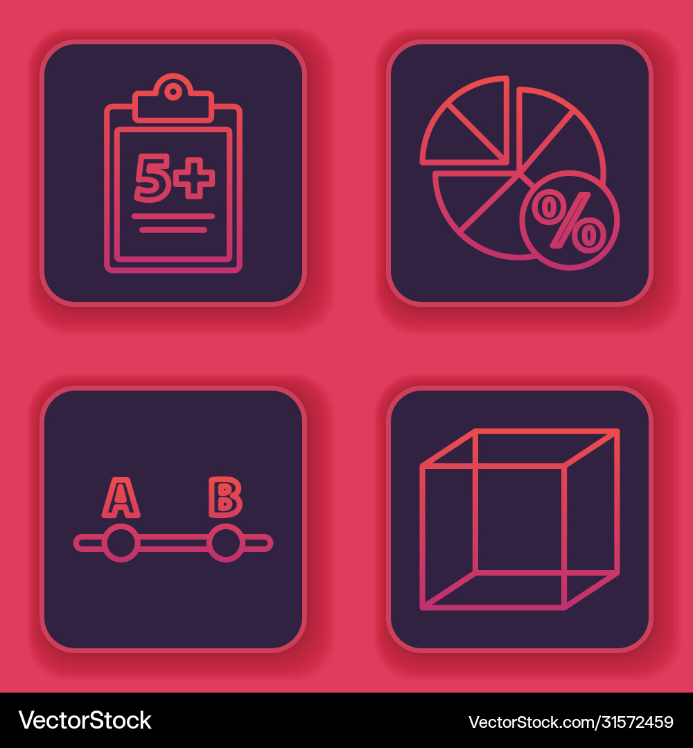 Set line mathematics function sine test or exam Set line mathematics function sine test or exam vector image