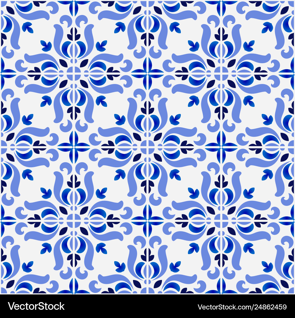 Tile pattern Vector Image
