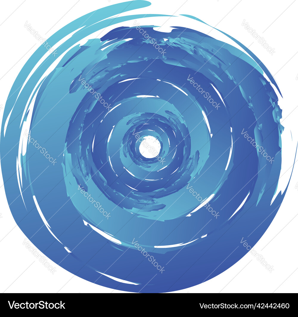 Grungy textured circle element circular splatter Grungy textured circle element circular splatter vector image