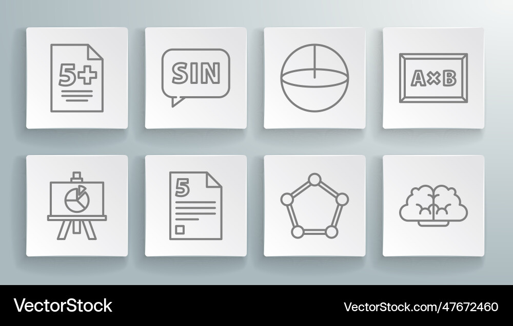 Set line xyz coordinate system human brain Set line xyz coordinate system human brain vector image