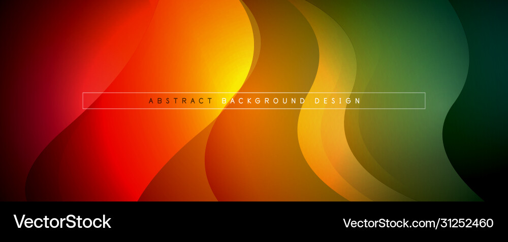 Trendy simple fluid color gradient abstract Vector Image