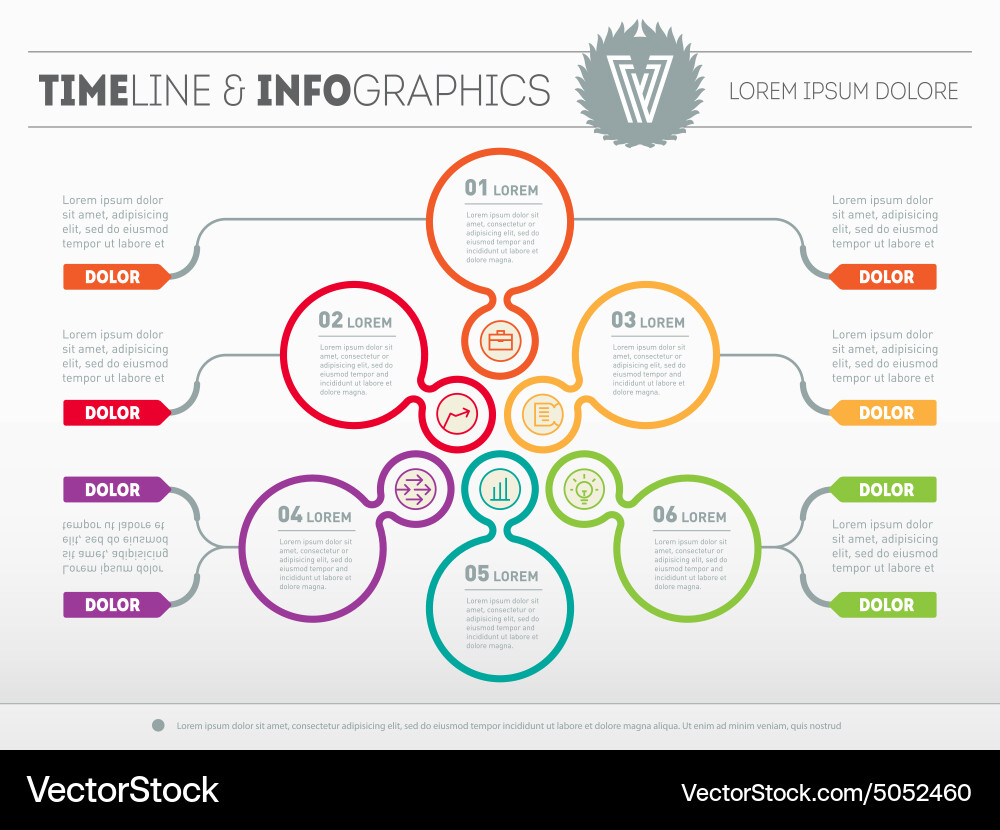 Web template of a pyramidal chart diagram Vector Image
