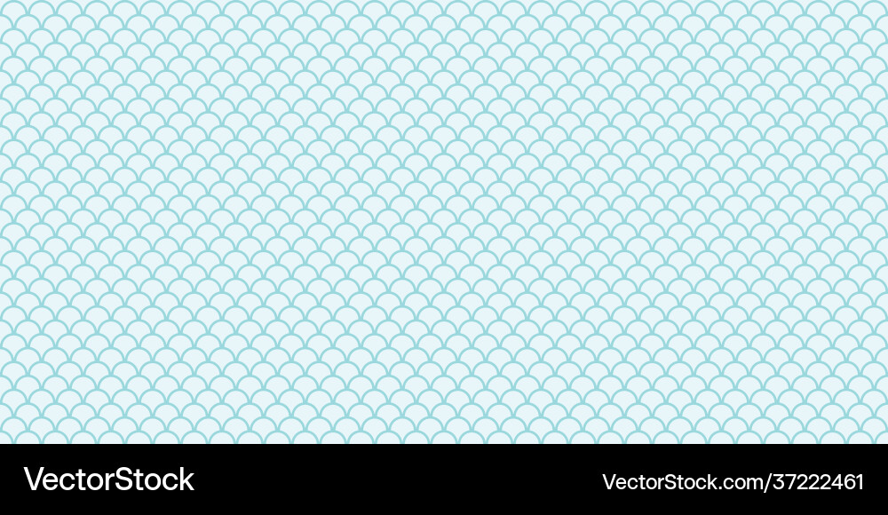 Abstract geometric seamless scale pattern vector image