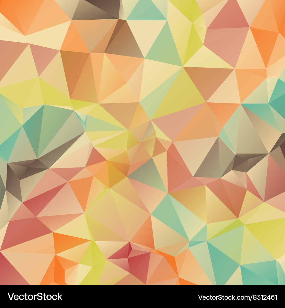 Geometric Triangle Pattern vector image
