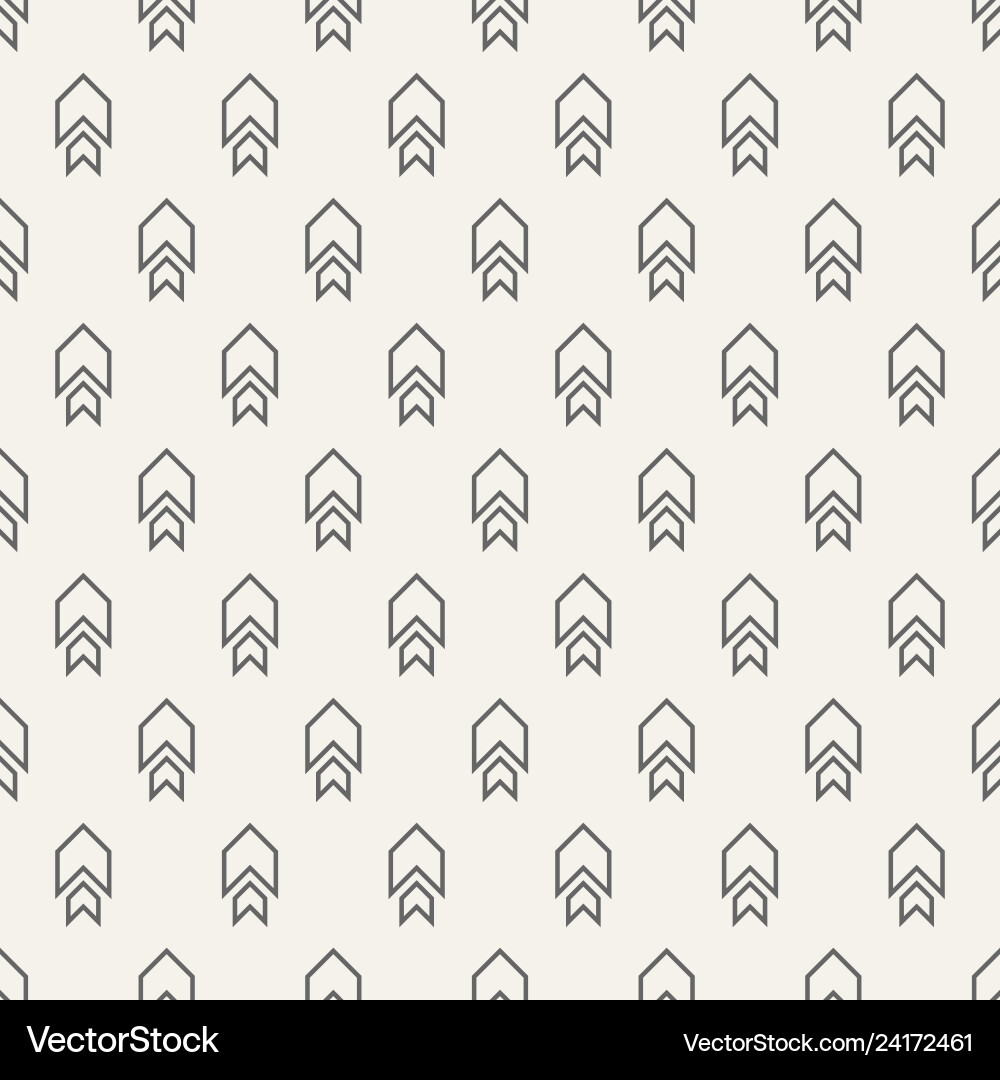 Seamless pattern with arrows motif Seamless pattern with arrows motif vector image