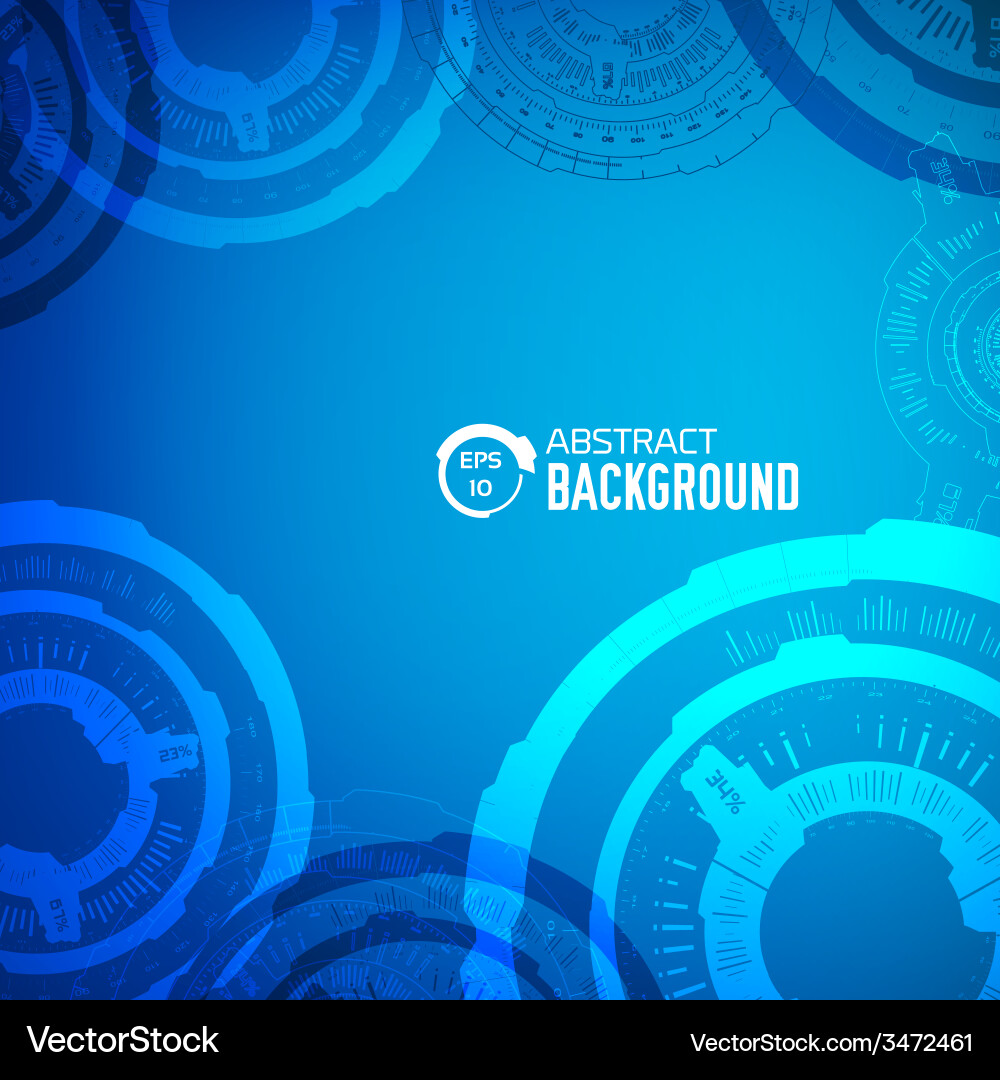 Tech abstract background concept for you design vector image