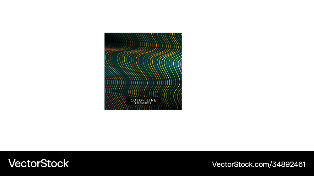Wave stripe line background simple texture vector image