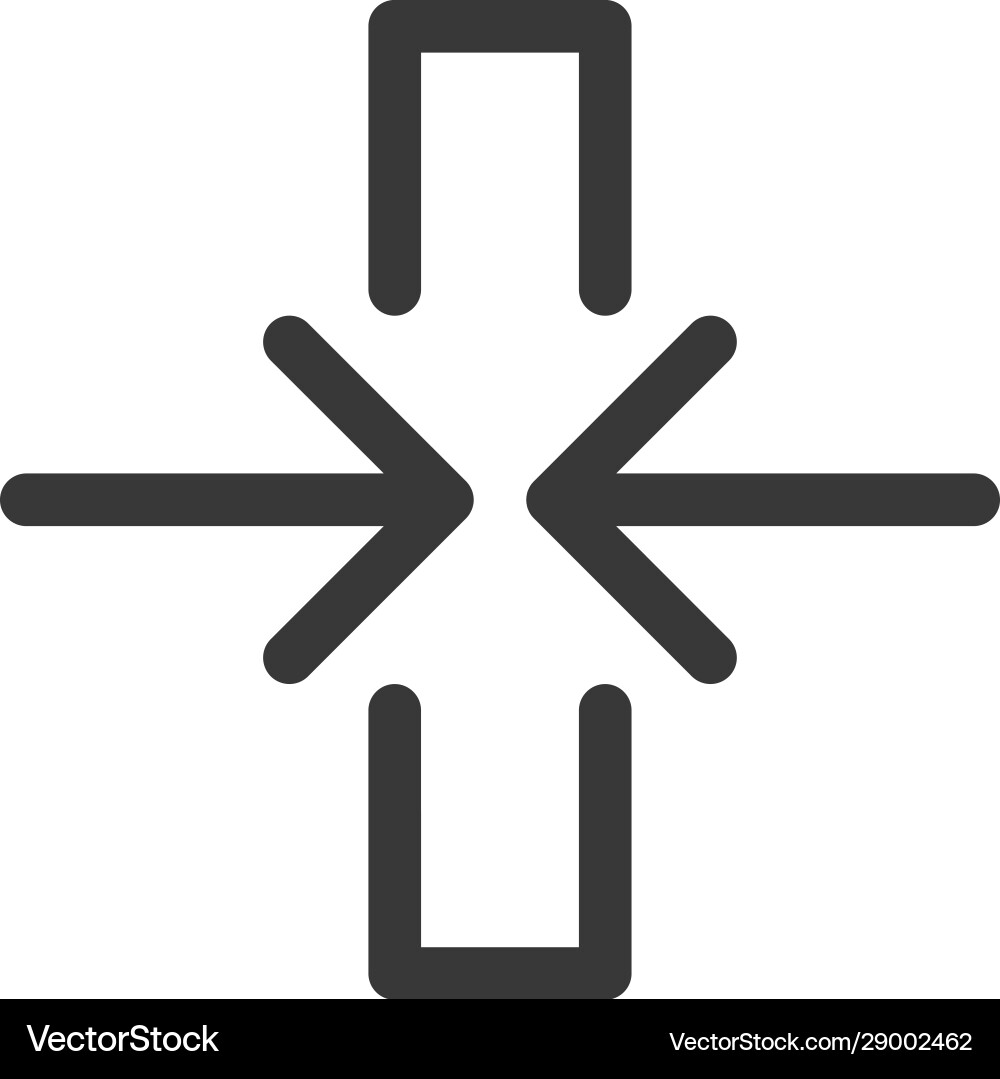 Computer-Api-Interface-Symbol mit zwei Pfeilen Computer-Api-Interface-Symbol mit zwei Pfeilen vektorbild
