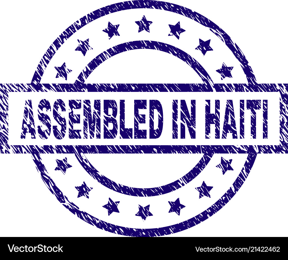 Grunge texturiert montiert in haiti Stempeldichtung Grunge texturiert montiert in haiti Stempeldichtung vektorbild