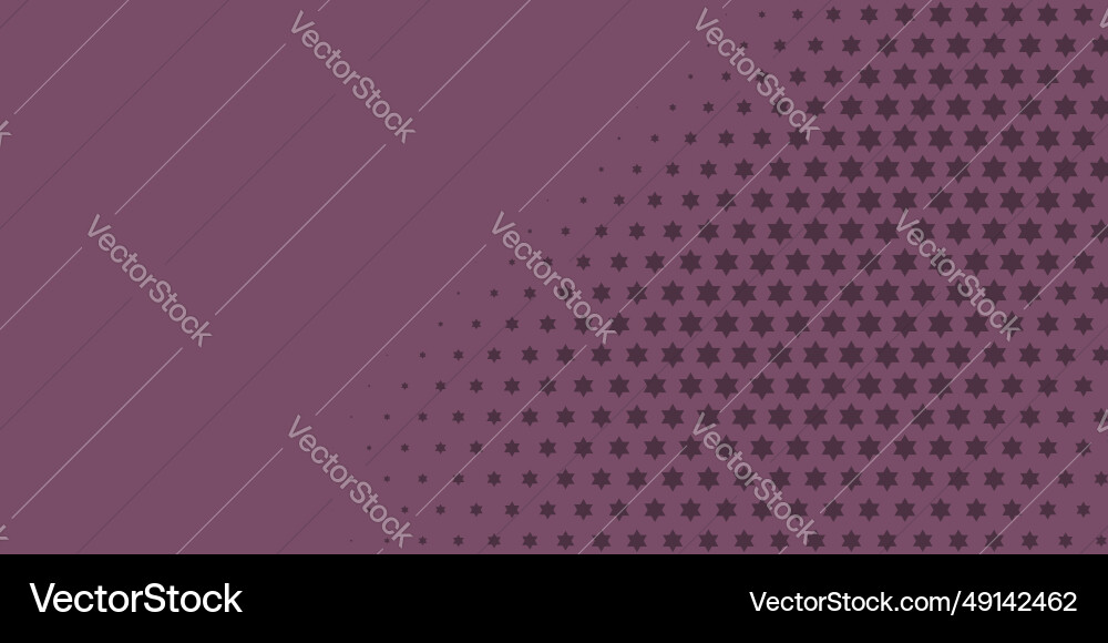 Stars shape two color abstract background Vector Image
