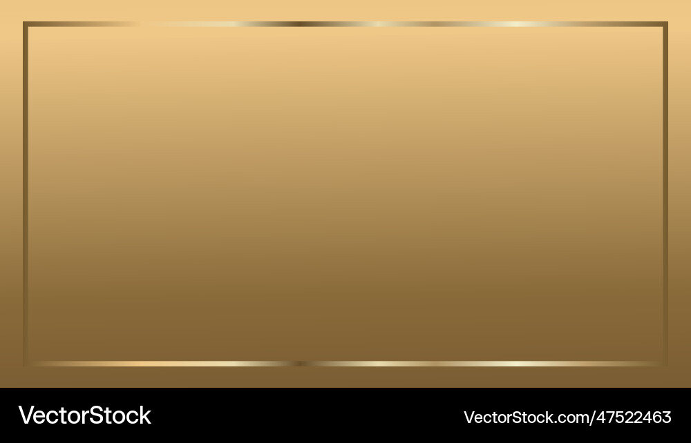 Abstract frame square pattern on brown background vector image