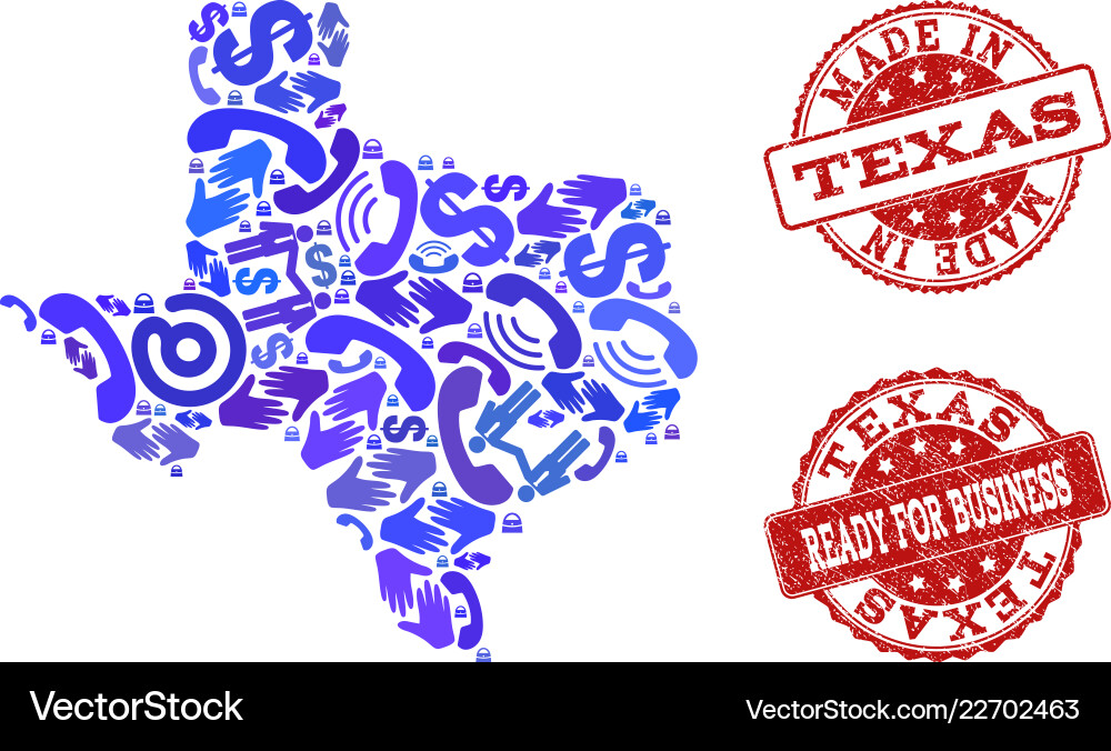 Business contacts composition of mosaic map Business contacts composition of mosaic map vector image