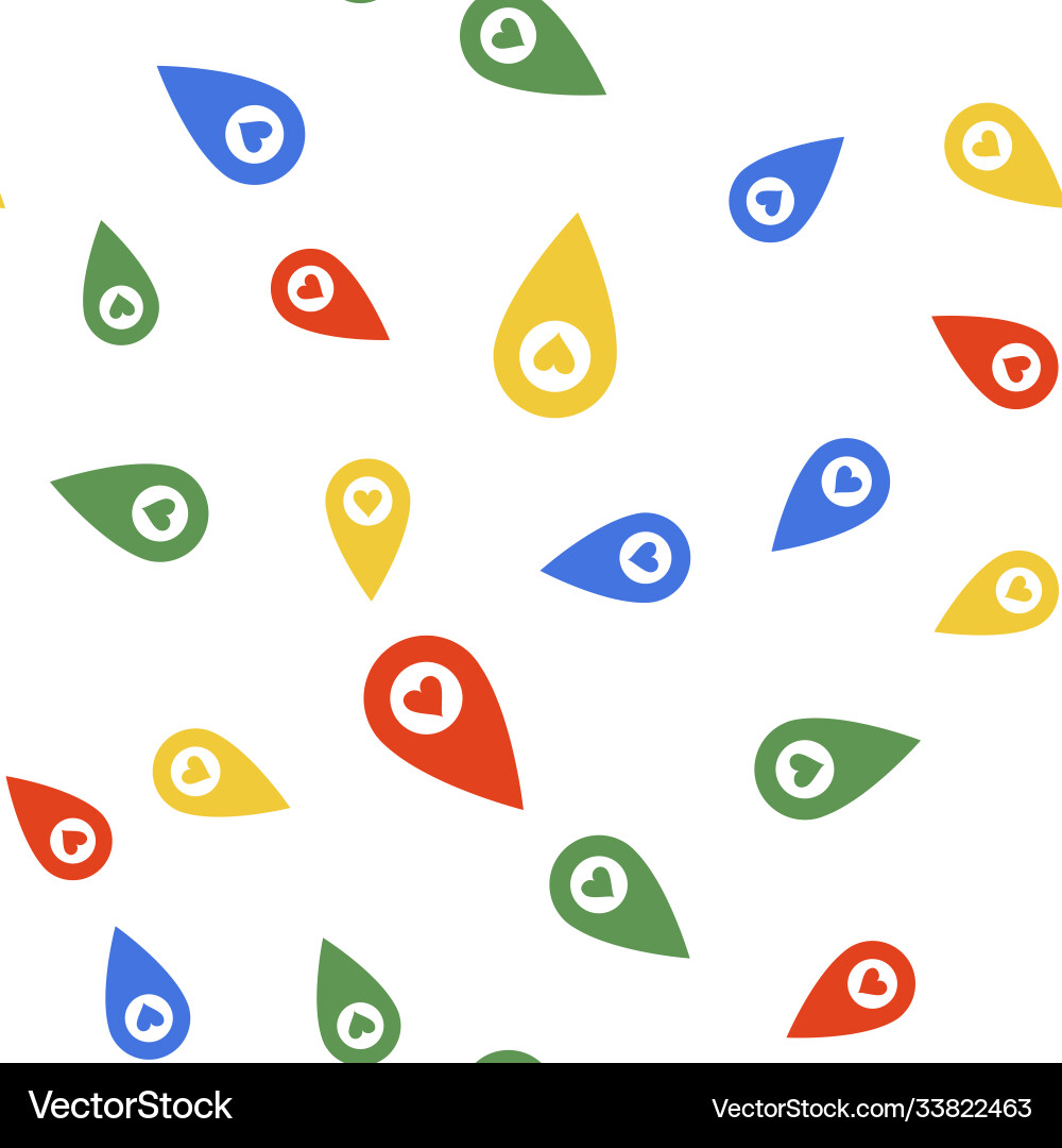 Color map pointer with heart icon isolated Color map pointer with heart icon isolated vector image