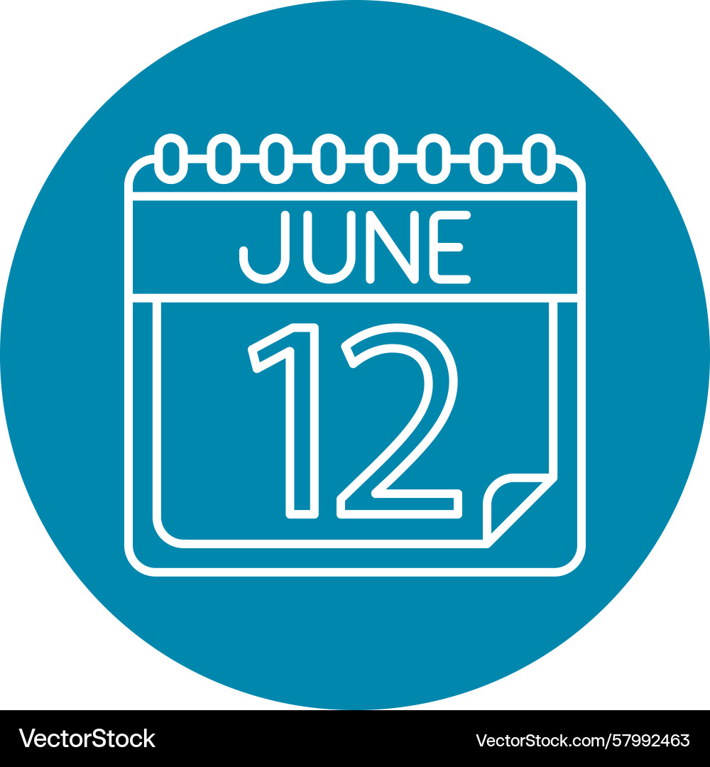 June line multi circle Vector Image