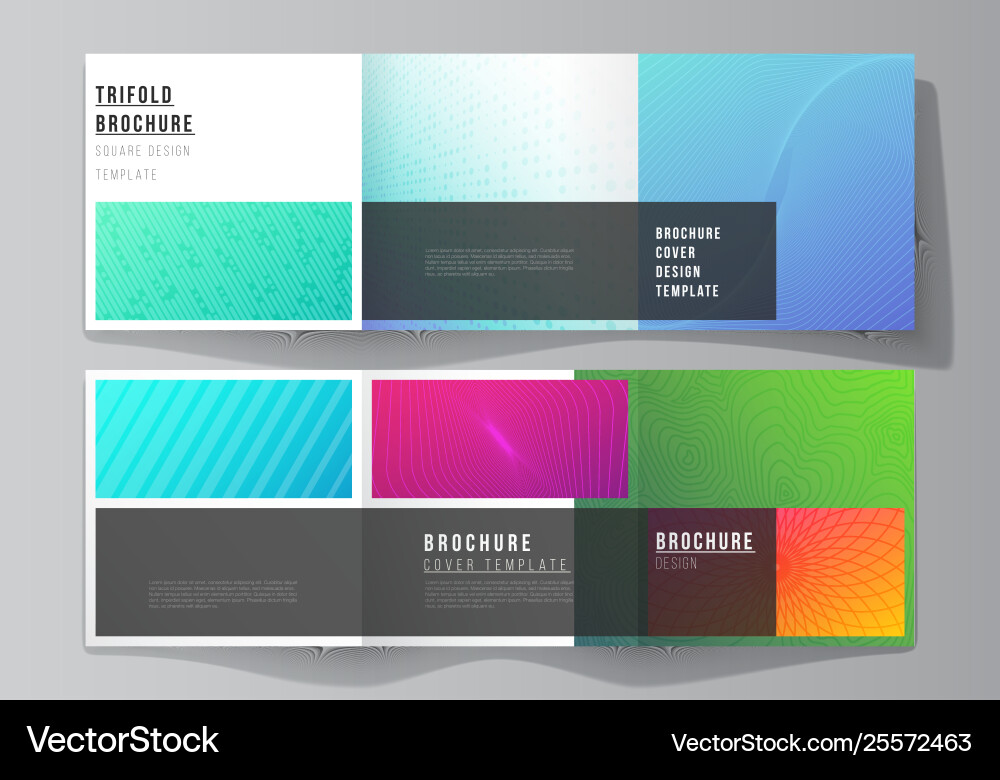 Minimal editable layout square Minimal editable layout square vector image