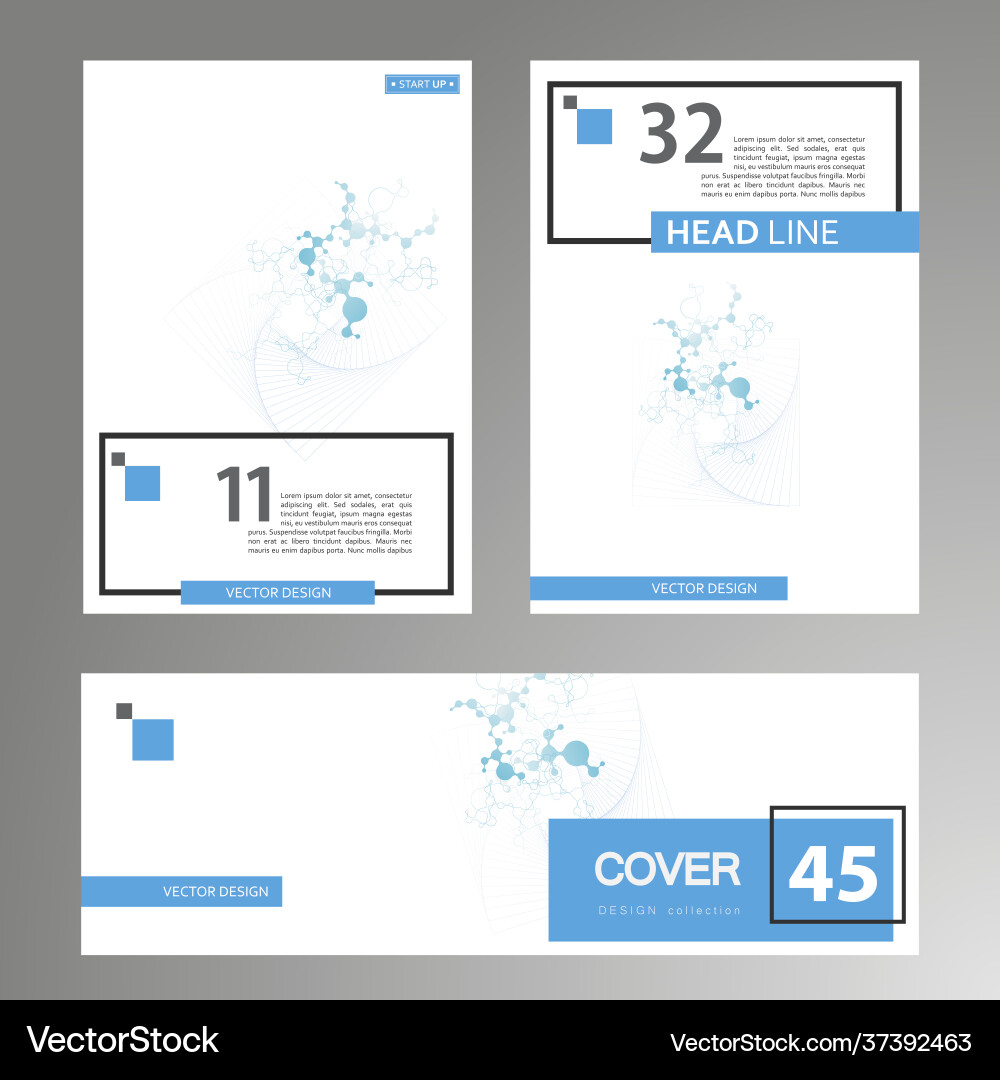 Molecule structure interconnection network book Molecule structure interconnection network book vector image