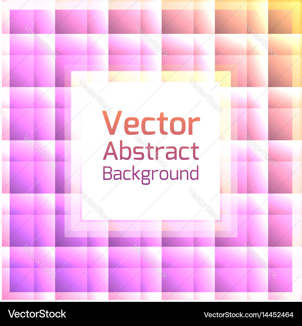 Abstract background with squares Vector Image