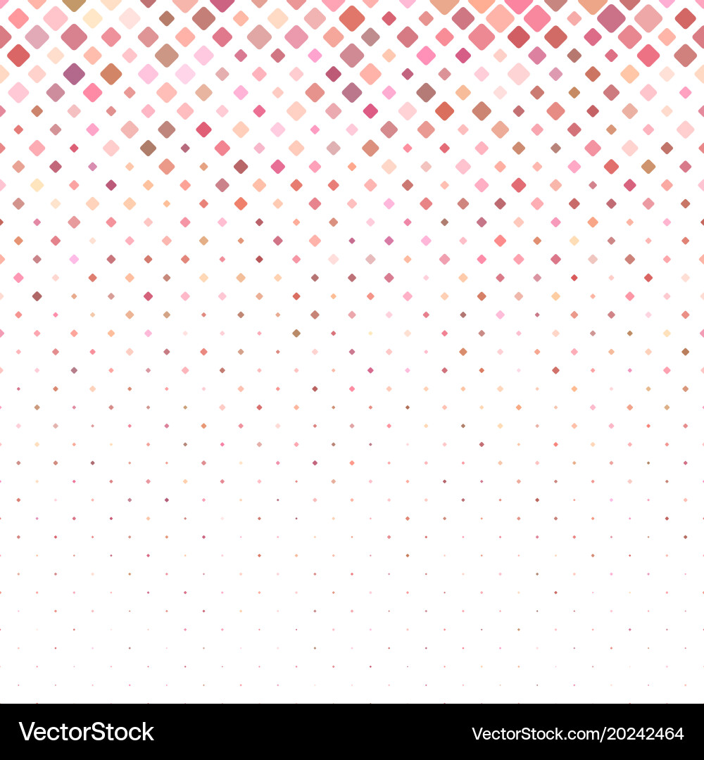 Abstract diagonal rounded square pattern - tile vector image