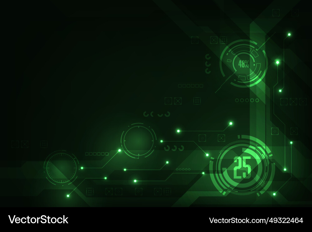 Abstract digital circuit futuristic interface Abstract digital circuit futuristic interface vector image