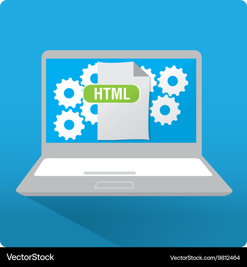 Programming language vector image